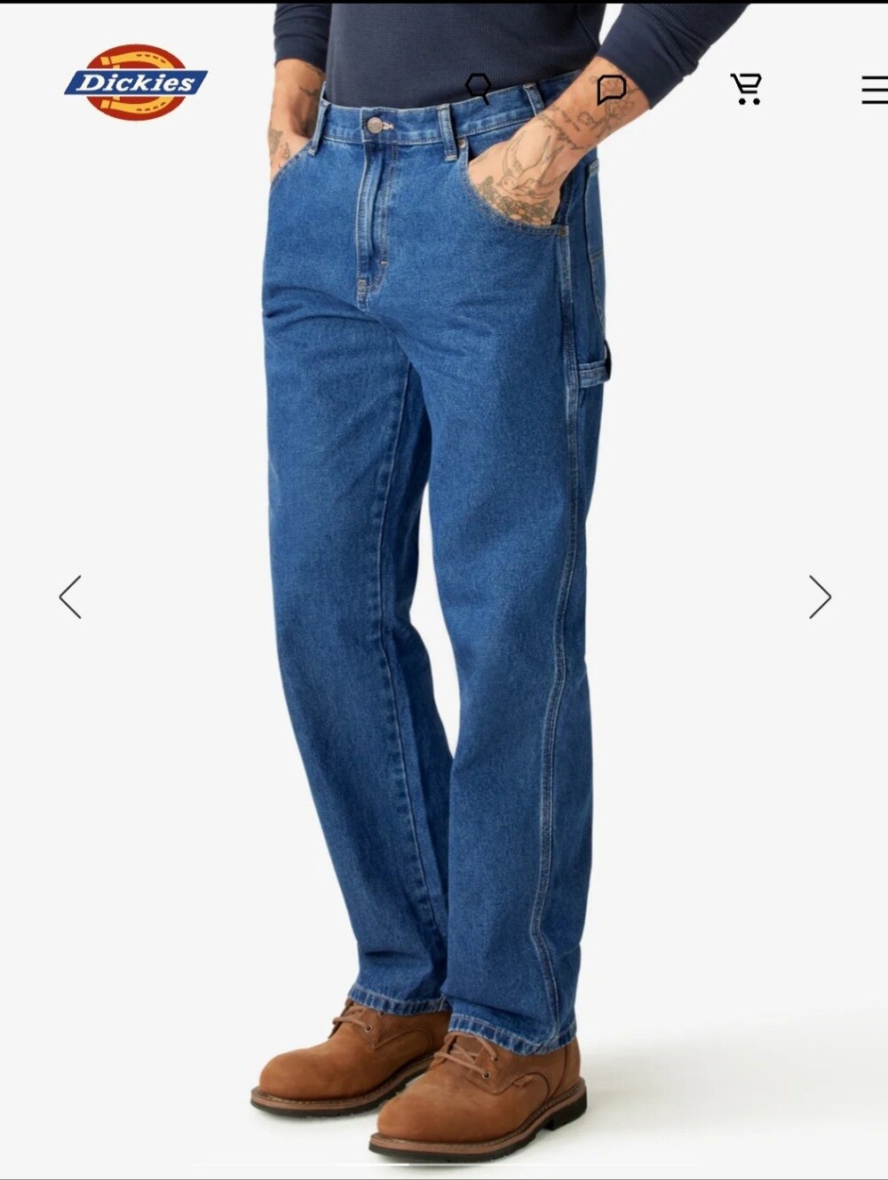 Dickies Relaxed Fit Carpenter Jeans